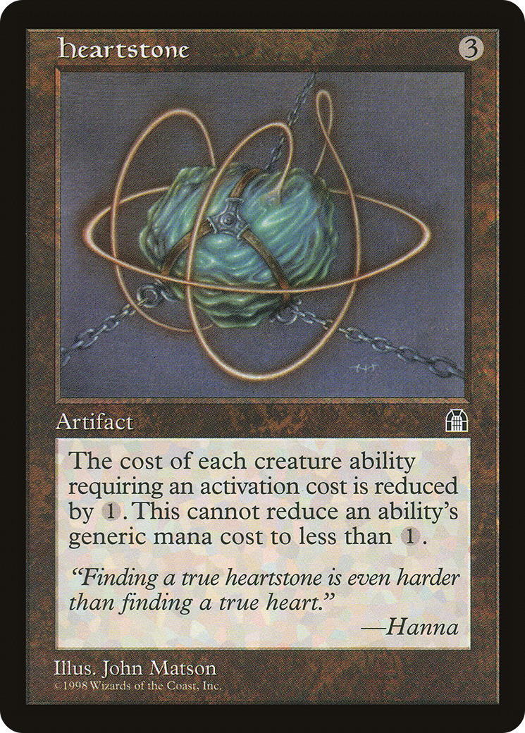 Heartstone - Magic the Gathering card